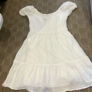 White Hollister dress